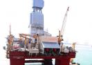 中集來福士“維京龍”半潛式鉆井平臺試航